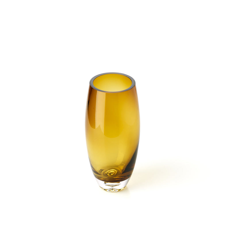 The Honey Glow Vase - Brown Gold - M in glass — handmade luxury vase curated by Laiyahome — view 2