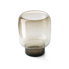 The Smoky Cube Vase - Brown - L in glass — handmade luxury vase curated by Laiyahome — view 2