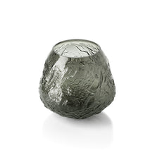 The Earth Crater Vase - Black - L in glass — handmade luxury vase curated by Laiyahome — view 2