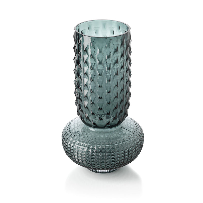 The Sapphire Jewel Vase - Blue - L in glass — handmade luxury vase curated by Laiyahome — view 2