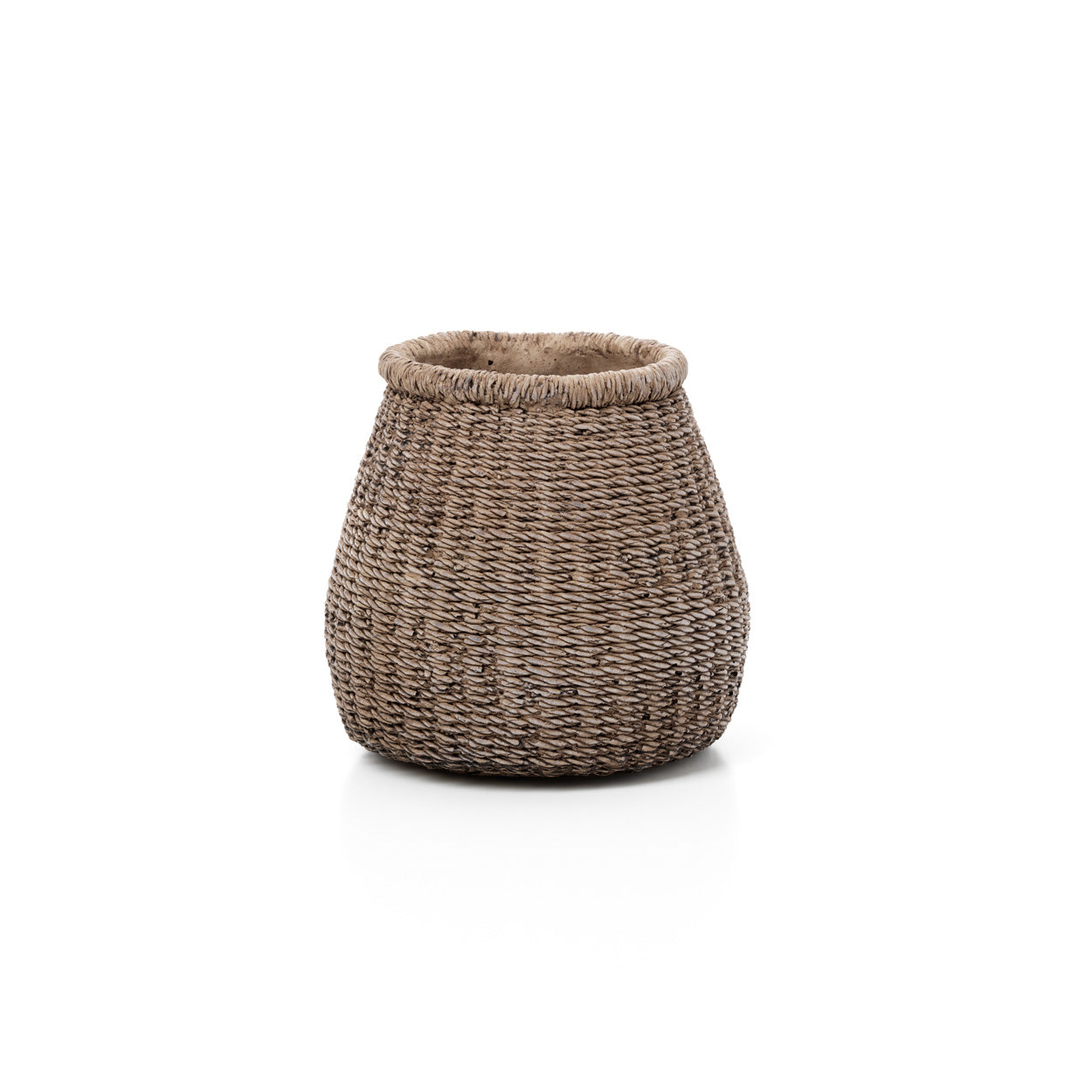 The Faux-Puff Planter - Brown - M