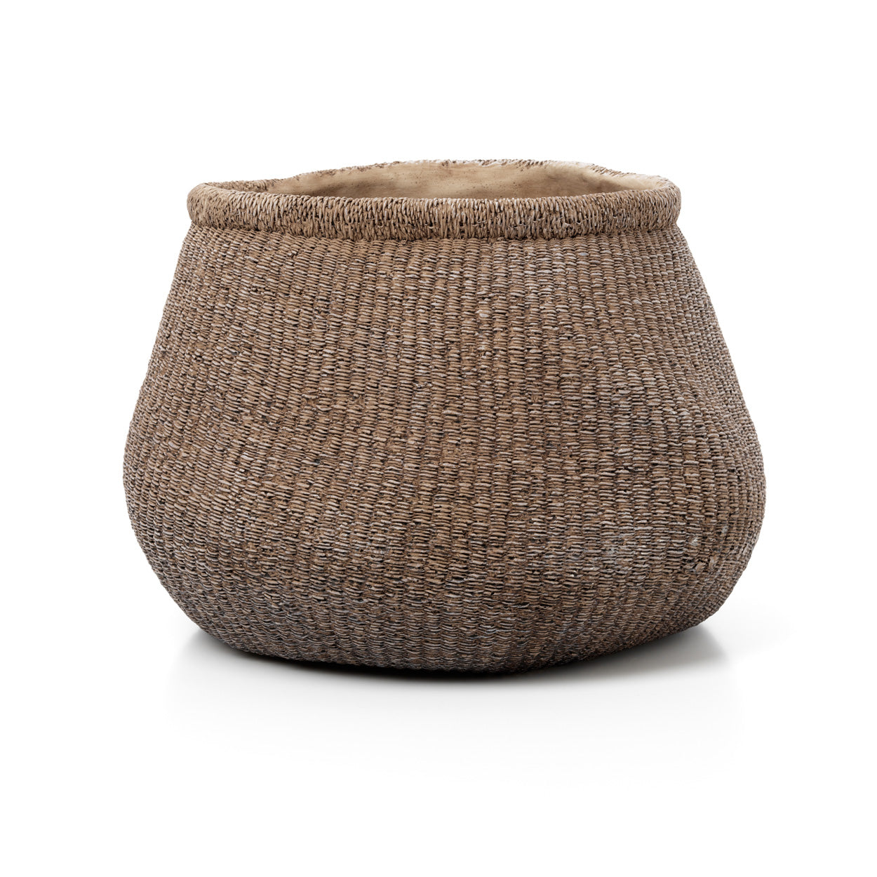 The Faux-Puff Planter - Brown - XL