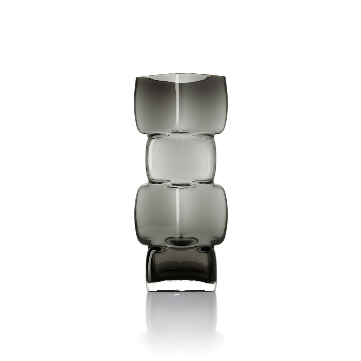 Vaso Cubos - Cinza Escuro - G