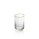 The Golden Sip Tumbler - Natural Gold in glass — handmade luxury tumbler curated by Laiyahome — view 2