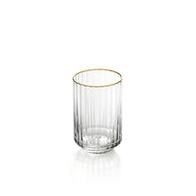 The Golden Sip Tumbler - Natural Gold in glass — handmade luxury tumbler curated by Laiyahome — view 2