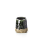 The Moss Conical Planter - Concrete Green - S in stoneware — handmade luxury planter curated by Laiyahome — view 2