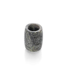 The Bidasar Marble Candle Holder - Green - High – marble candle holder in green – product view 2