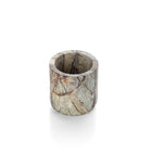 The Bidasar Marble Planter - Green – marble decorative planter in green – product view 3