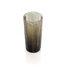 The Herringbone Highball - Smoke – glass highball in smoke – product view 2