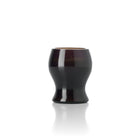 The Moka Candle Jar - Smoke – glass candle jar in smoke – product view 3