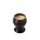 The Moka Candle Jar - Smoke – glass candle jar in smoke – product view 2