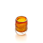 The Marbella Glow Tumbler - Amber – glass tumbler in amber – product view 3