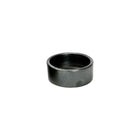 The Burned Cylinder Dish - Black - S – terracotta bowl in black – product view 1