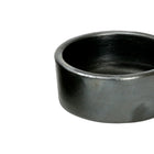 The Burned Cylinder Dish - Black - S – terracotta bowl in black – product view 2