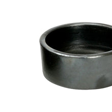 The Burned Cylinder Dish - Black - S – terracotta bowl in black – product view 2