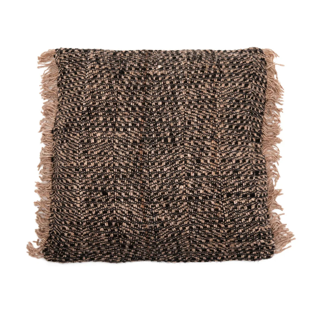 Capa de almofada Oh My Gee - Preto Cobre - 60x60