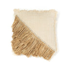 The Raffia Cotton Cushion Cover - Natural White - 40x40