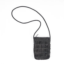 The Voodoo Leather Bag - Black – leather cross-body bag in black – product view 1