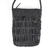 The Voodoo Leather Bag - Black – leather cross-body bag in black – product view 2