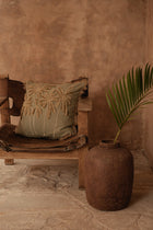 The Tropical Breeze Cushion Cover - Forest Green