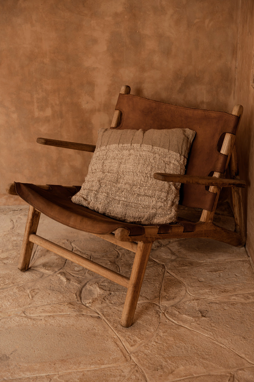 Housse de coussin The Linen Edit - Naturel