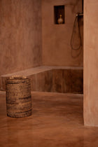 The Rattan Bin High - Natural Brown in rattan — handmade luxury storage basket curated by Laiyahome — view 2