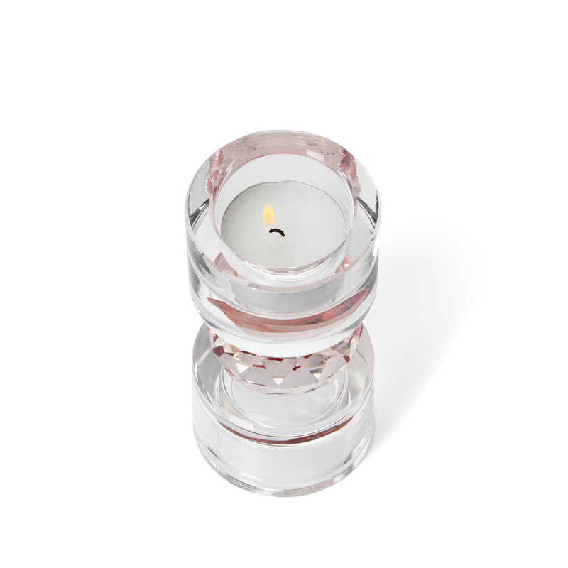 The Gem Balance Candle Holder in glass — handmade luxury tea light holder curated by Laiyahome — view 2