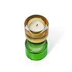 The Solar Jewel Candle Holder - Low in glass — handmade luxury tea light holder curated by Laiyahome — view 2