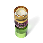 The Solar Jewel Candle Holder - High – glass tea light holder in multicolour – product view 2