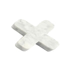 The Marble Pan Coaster in marble — handmade luxury coaster curated by Laiyahome