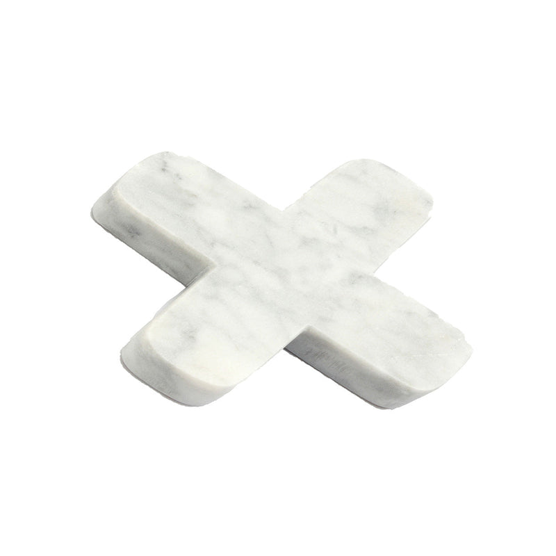 The Marble Pan Coaster in marble — handmade luxury coaster curated by Laiyahome
