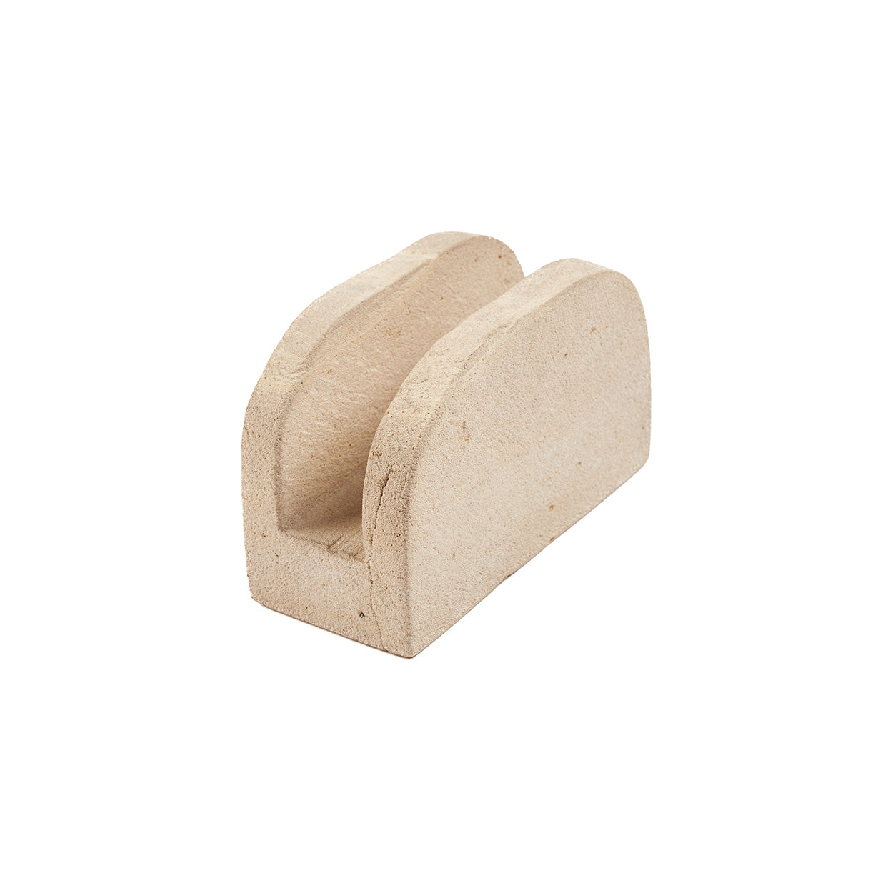 The Stone Tissue Holder in stone — handmade luxury napkin holder curated by Laiyahome