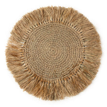 The Crochet Raffia Placemat - Natural in raffia — handmade luxury placemat curated by Laiyahome