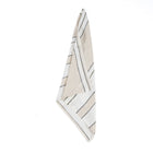 The Provence Napkin - Natural Black White - 45x45 in linen — handmade luxury napkin curated by Laiyahome