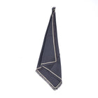 The Tuscany Napkin - Black Natural - 45x45 in linen — handmade luxury napkin curated by Laiyahome