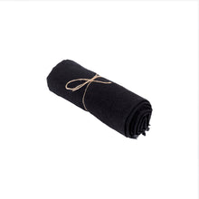The Linen Tablecloth - Black - 150x200 in linen — handmade luxury tablecloth curated by Laiyahome