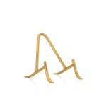 The Tablet Stand - Gold - M in brass — handmade luxury book stand curated by Laiyahome