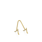 The Tablet Stand - Gold - M in brass — handmade luxury book stand curated by Laiyahome — view 2