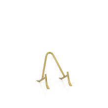 The Tablet Stand - Gold - M in brass — handmade luxury book stand curated by Laiyahome — view 2