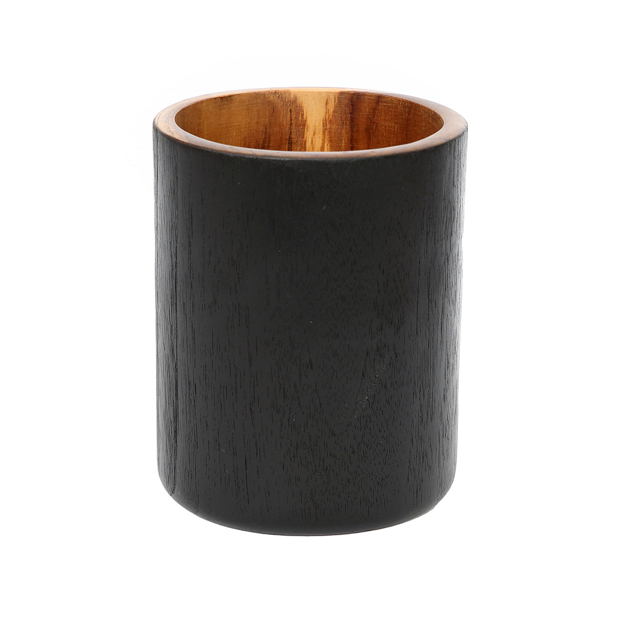 The Bondi Holder #1 - Round in wood — handmade luxury vase curated by Laiyahome