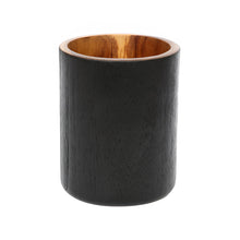 The Bondi Holder #1 - Round in wood — handmade luxury vase curated by Laiyahome