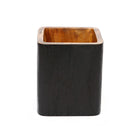 The Bondi Holder #2 - Square in wood — handmade luxury vase curated by Laiyahome