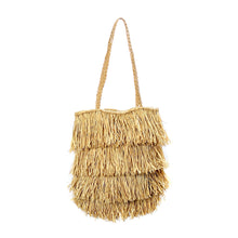 The Raffia Bahamas Tote - Natural in raffia — handmade luxury shoulder bag curated by Laiyahome