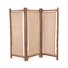 The Zenbu Divider - Natural in wood — handmade luxury curtain curated by Laiyahome