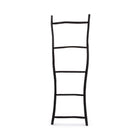The Tulum Ladder - Black - 165 in wood — handmade luxury towel rack curated by Laiyahome