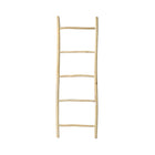 The Tulum Ladder - Natural - 165 in wood — handmade luxury towel rack curated by Laiyahome