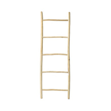 The Tulum Ladder - Natural - 165 in wood — handmade luxury towel rack curated by Laiyahome