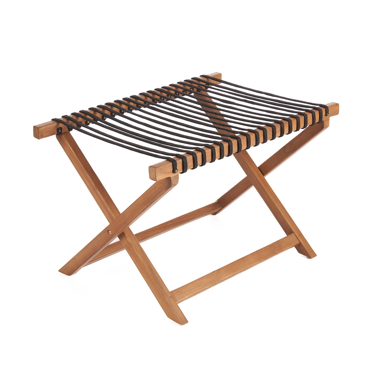 The Luggage Rack - Natural - L in wood — handmade luxury clothing rack curated by Laiyahome