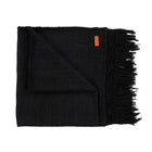 The Gypsy Bed Throw - Black in cotton — handmade luxury throw blanket curated by Laiyahome