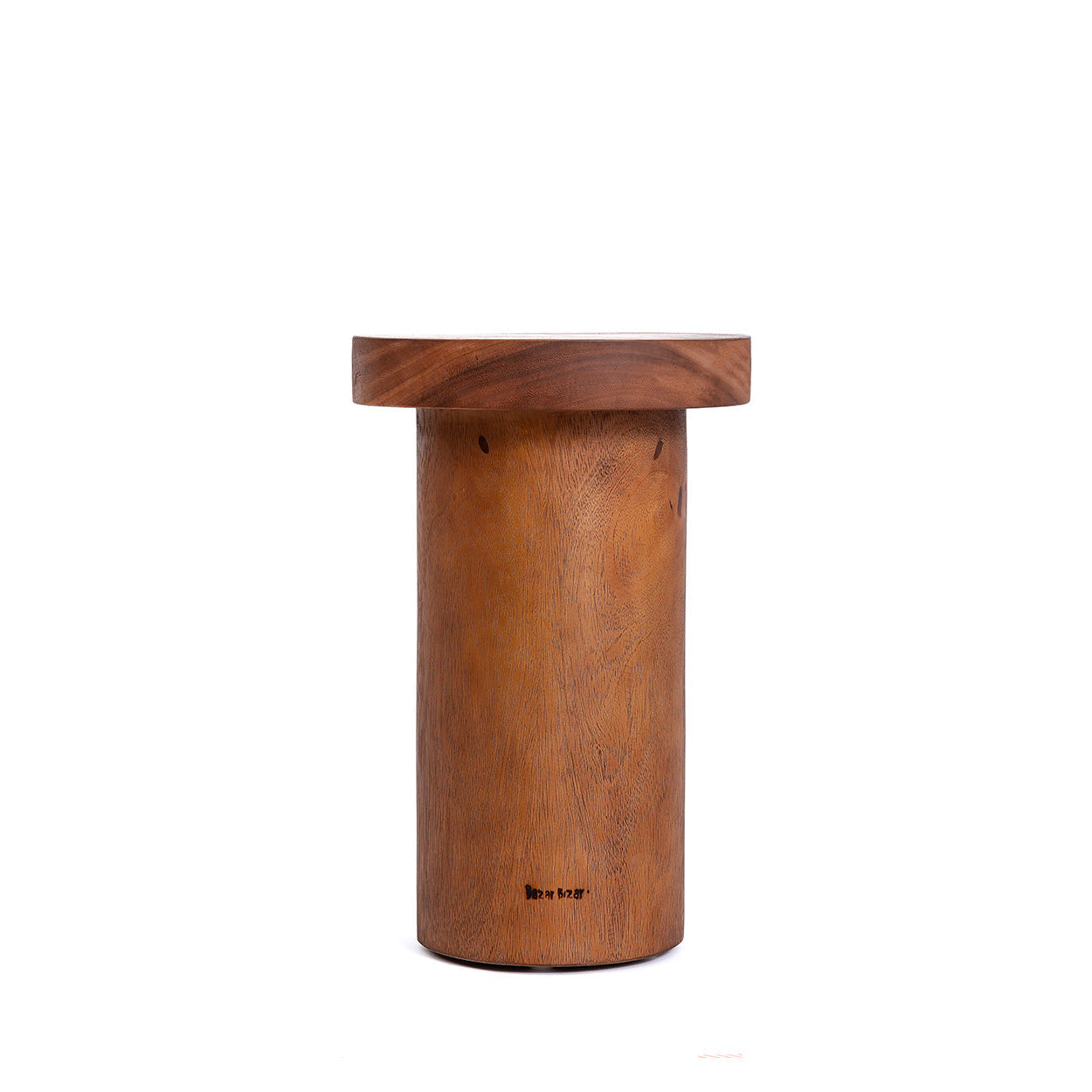 The Inti Side Table - Natural in wood — handmade luxury side table curated by Laiyahome